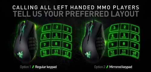 Razer』が MMO RPG 用ゲーミングマウス『Razer Naga』左利き用モデルのサイドボタンレイアウトについての意見を募集中 –  Negitaku.org esports