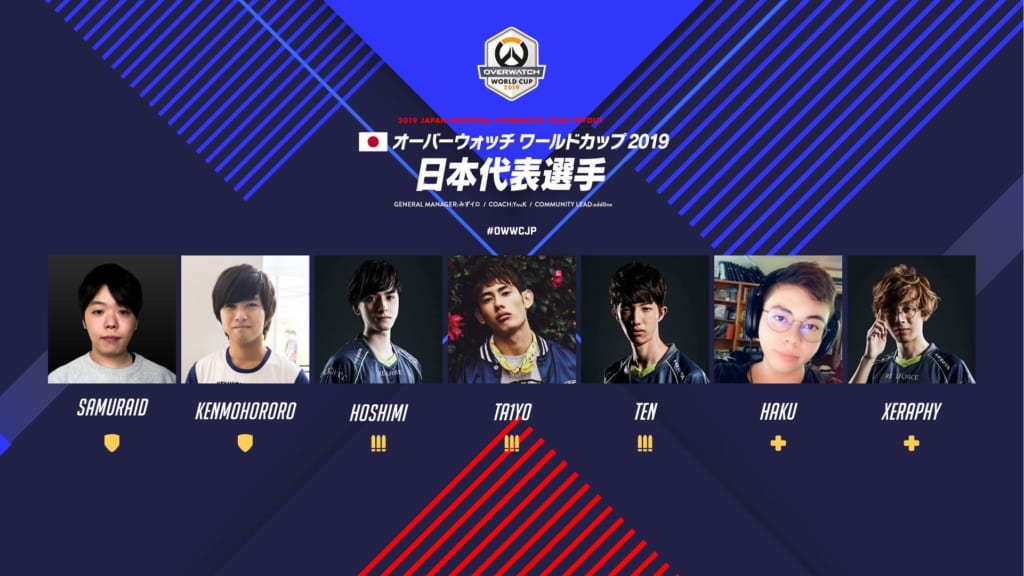 Overwatch World Cup 19 日本代表7名が決定 Negitaku Org Esports