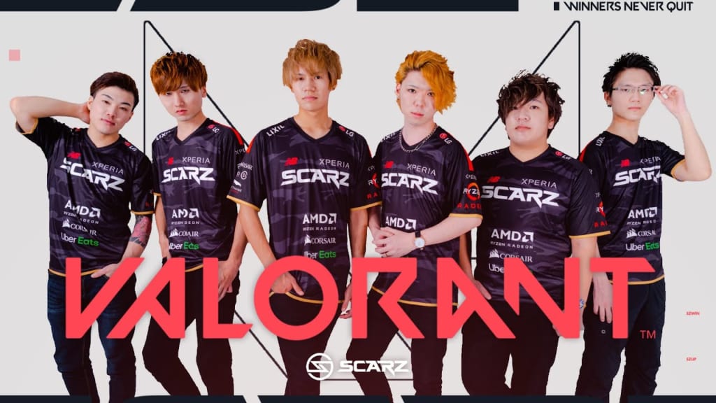 『SCARZ』が『VALORANT』部門を設立、CS:GO経験者中心の6人「marin」「Sak」「ade」「ryota-」「Npoint ...